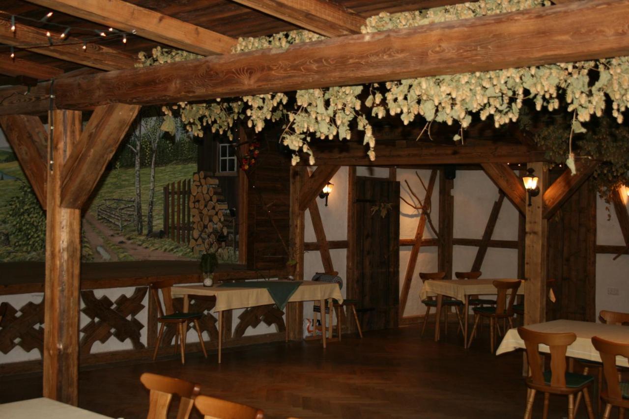 Landhotel "Lichte Aue" Lichtenau Stutzengrun المظهر الخارجي الصورة